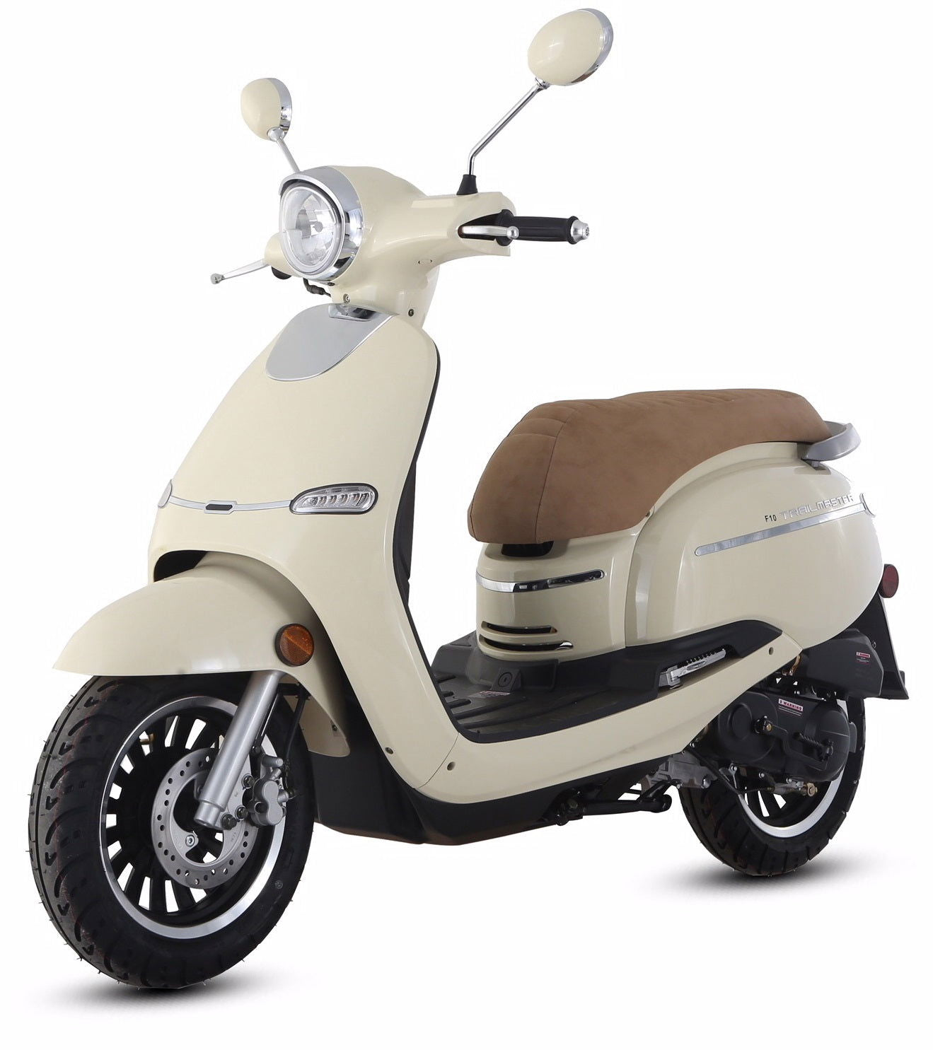 TrailMaster Turino 50cc Street Scooter, 12" Wheels, Ships Fully Assembled