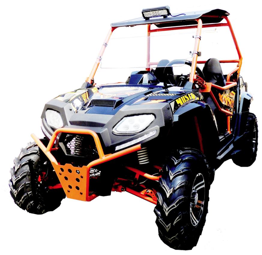 Apollo Blade 250 UTV Side-by-Side, Automatic with Reverse, Deluxe Alloy Wheels, Ages 16 and up