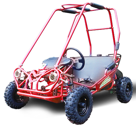 TrailMaster MINI XRS+ Kids Go Kart, 5.5hp Gas Engine, Dual Seats, Adjustable Pedals, Pull Start, Kids Ages 4-9